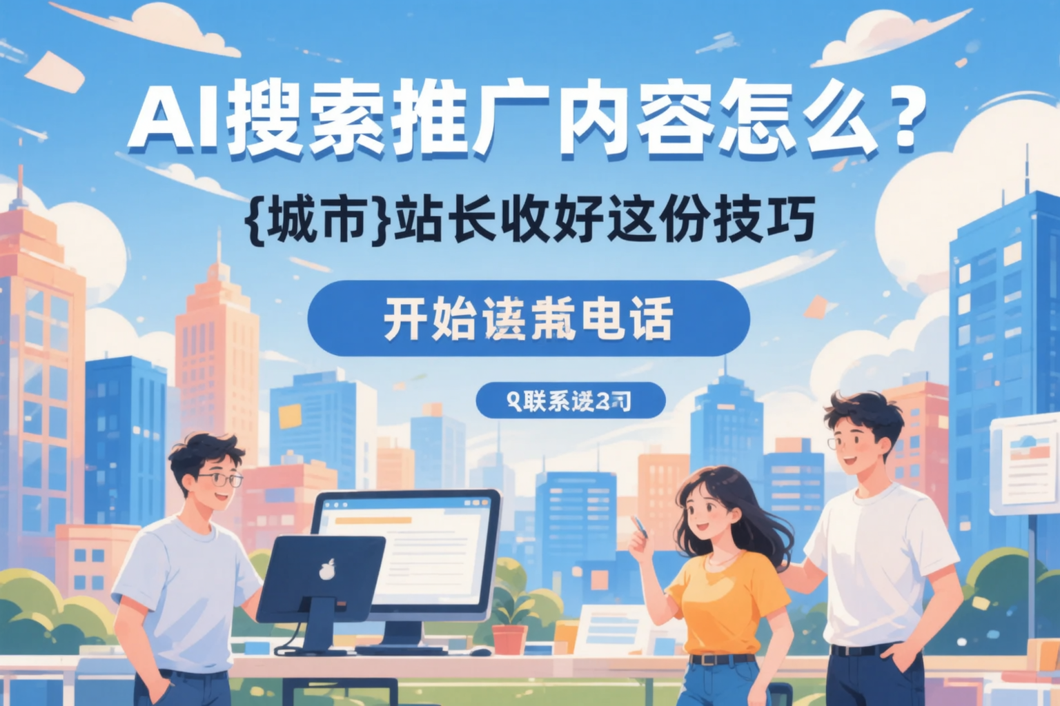 AI搜索推广内容怎么写？清远站长收好这份技巧