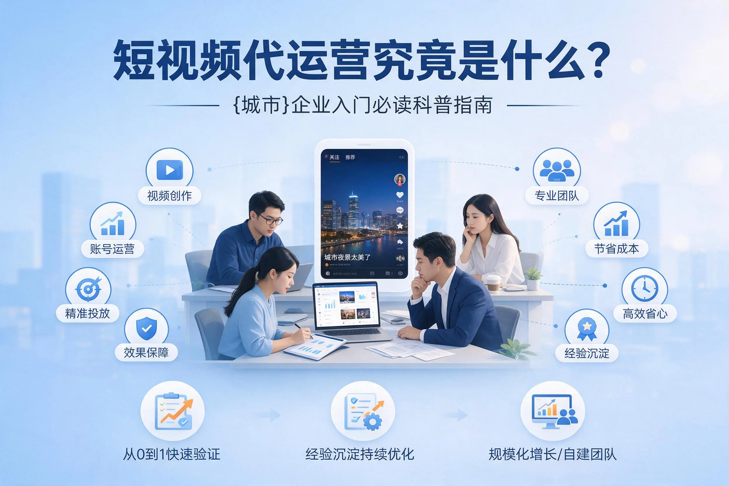 短视频代运营究竟是什么？清远企业入门必读科普指南