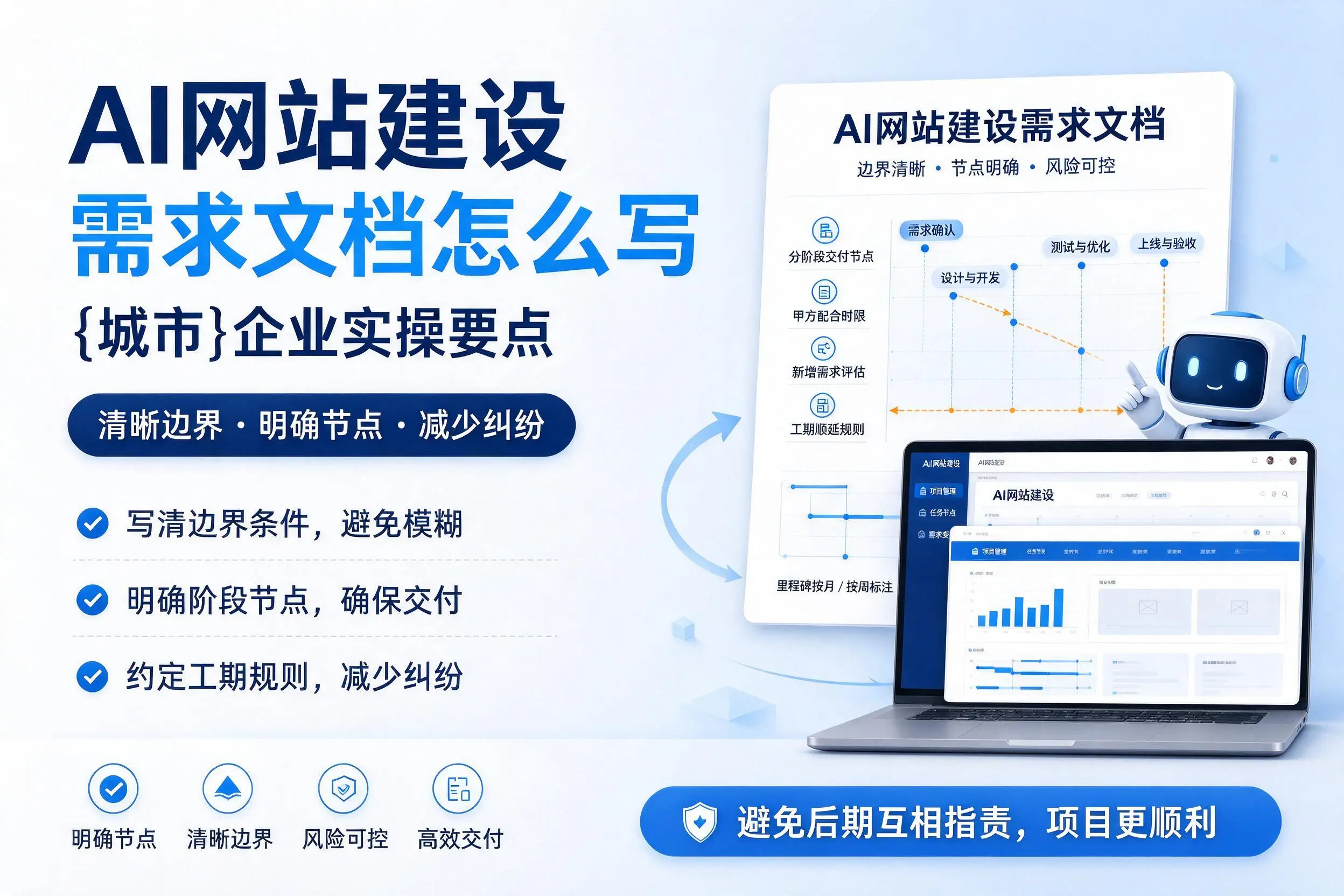 AI网站建设需求文档怎么写，清远企业实操要点