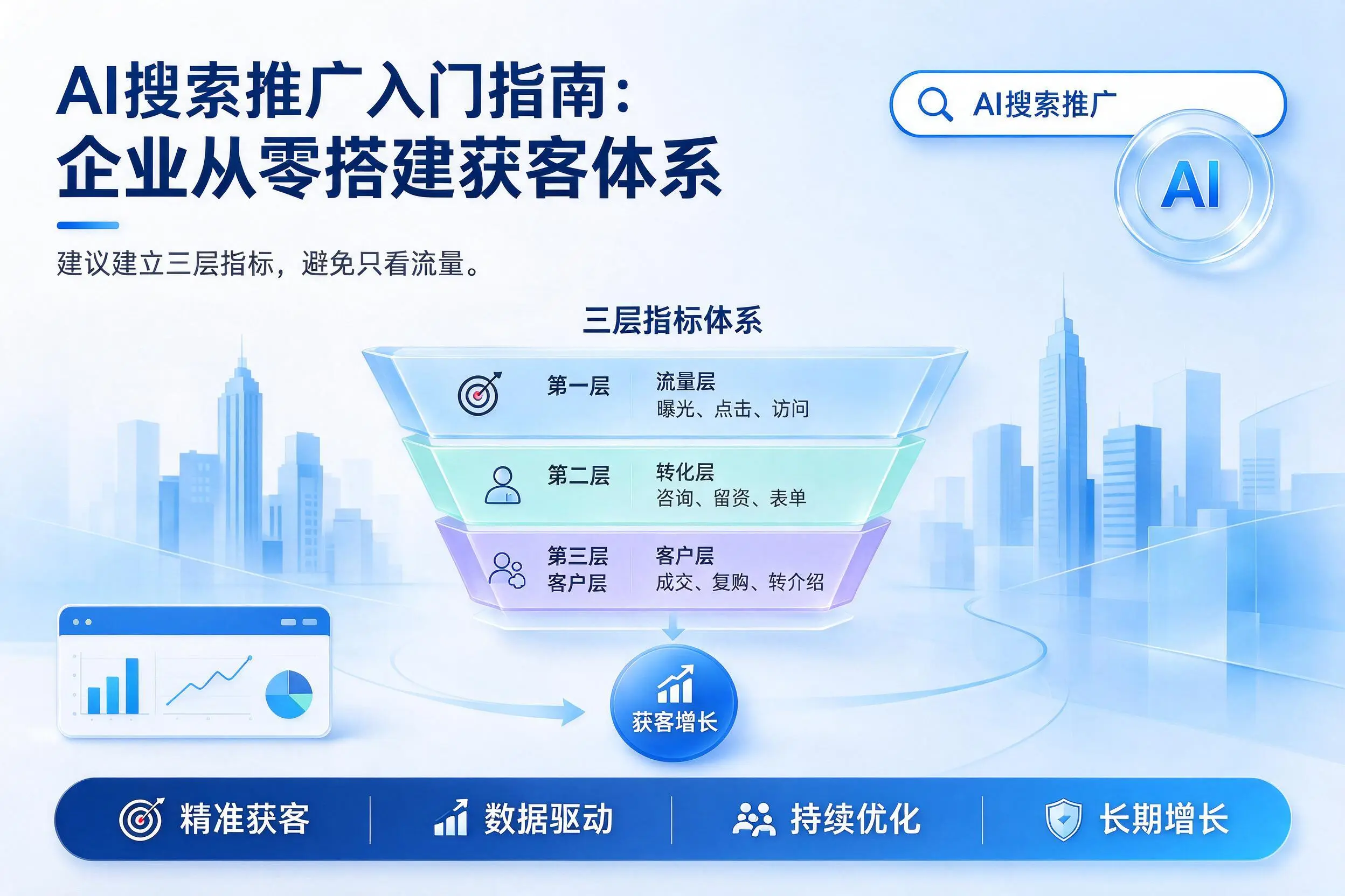 AI搜索推广入门指南:清远企业从零搭建获客体系